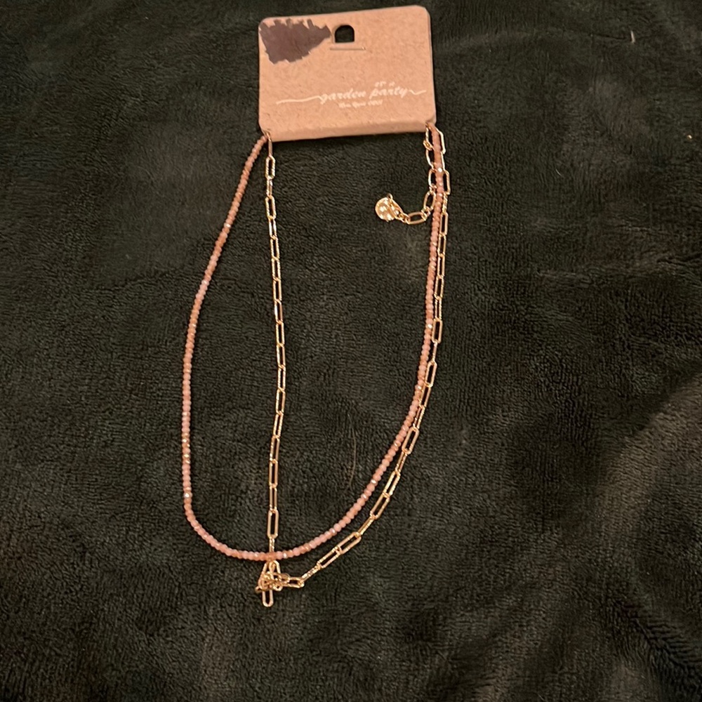 Double necklace